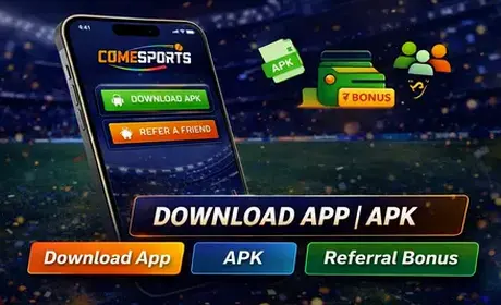 Download the app, unlock code COME100, and enter 1 Pts contests faster